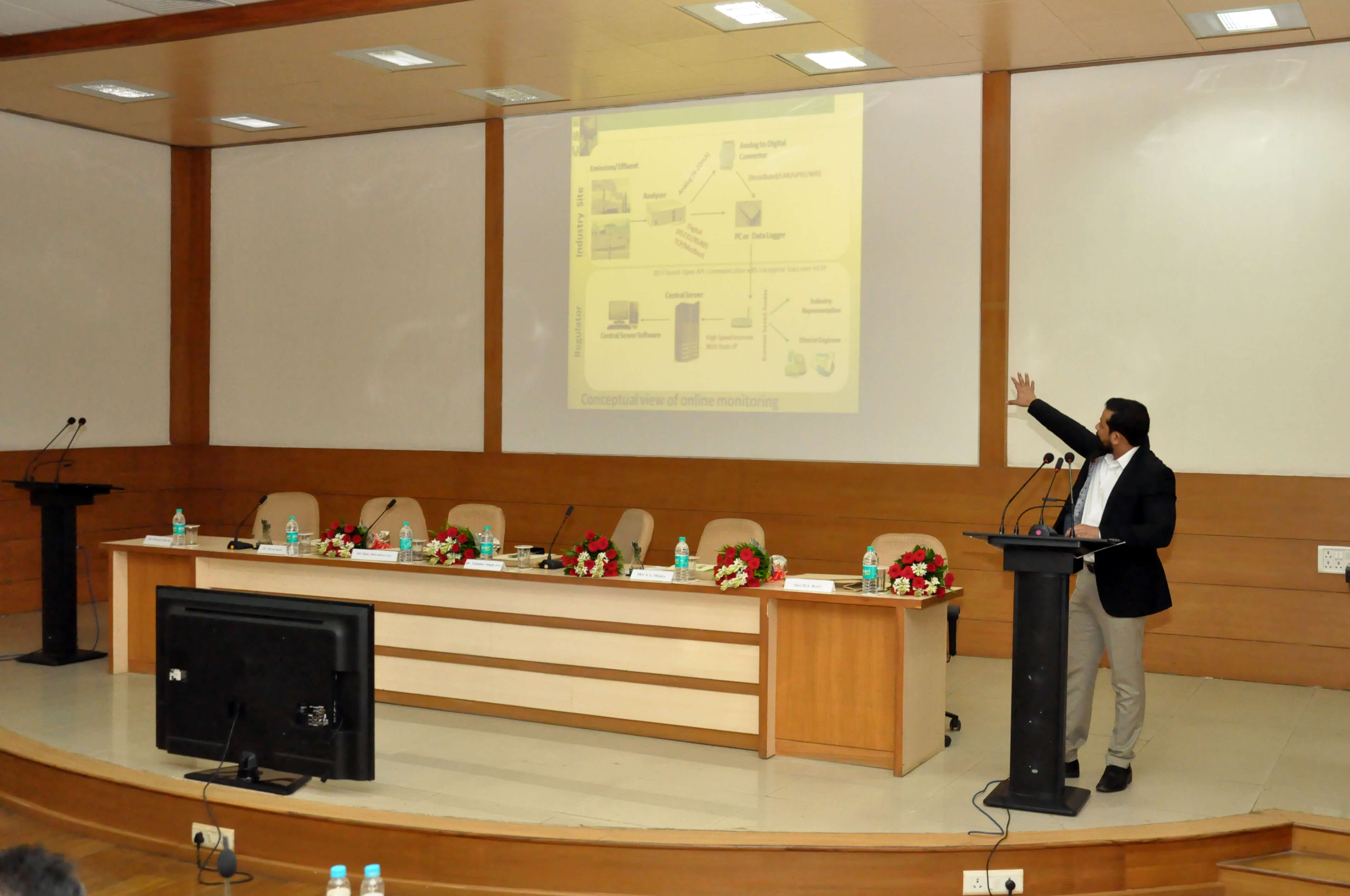 Deliberation by Shri Sanjeev Kanchan, CSE, New Delhi on Real-time monitoring systems