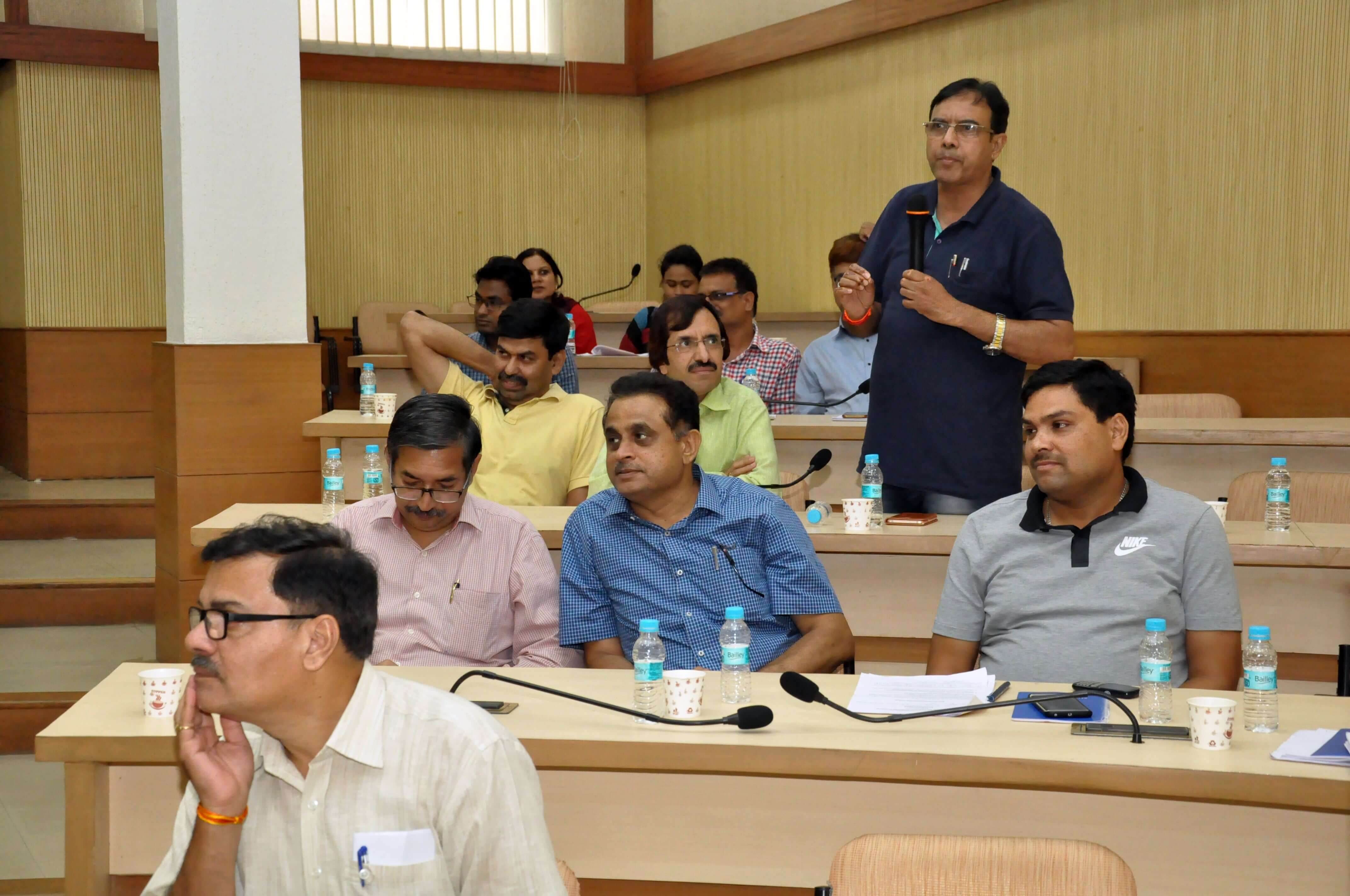 Active interaction during Real-time monitoring workshop at Bhopal