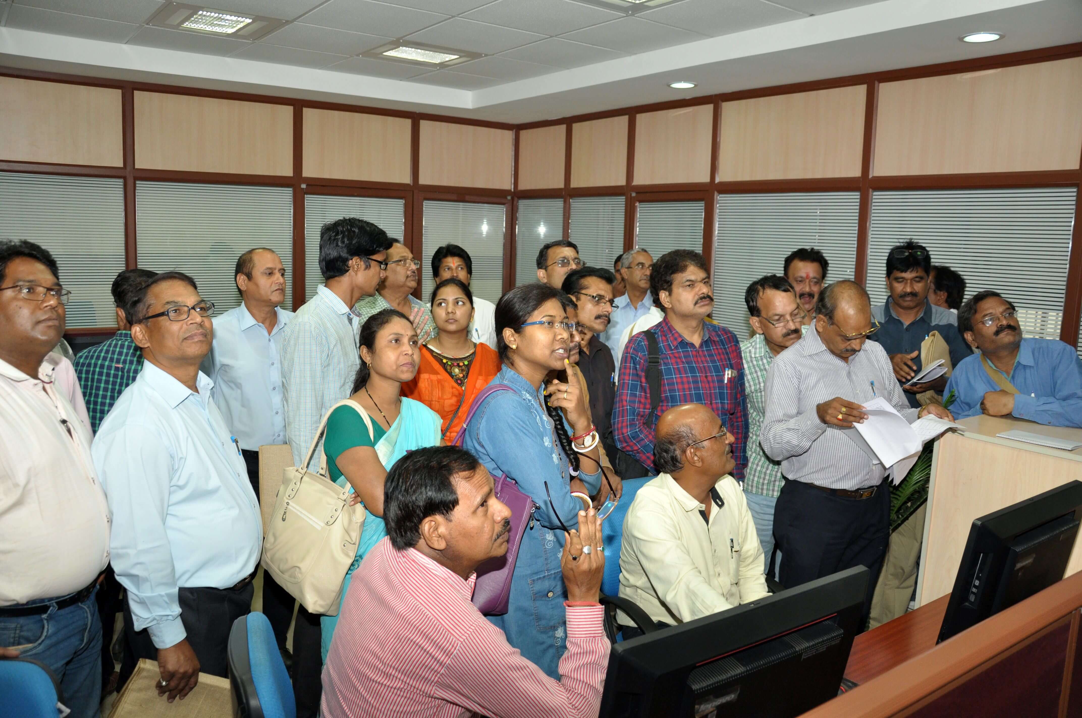 Workshop participants at Environment Surveillance Centre, MPPCB
