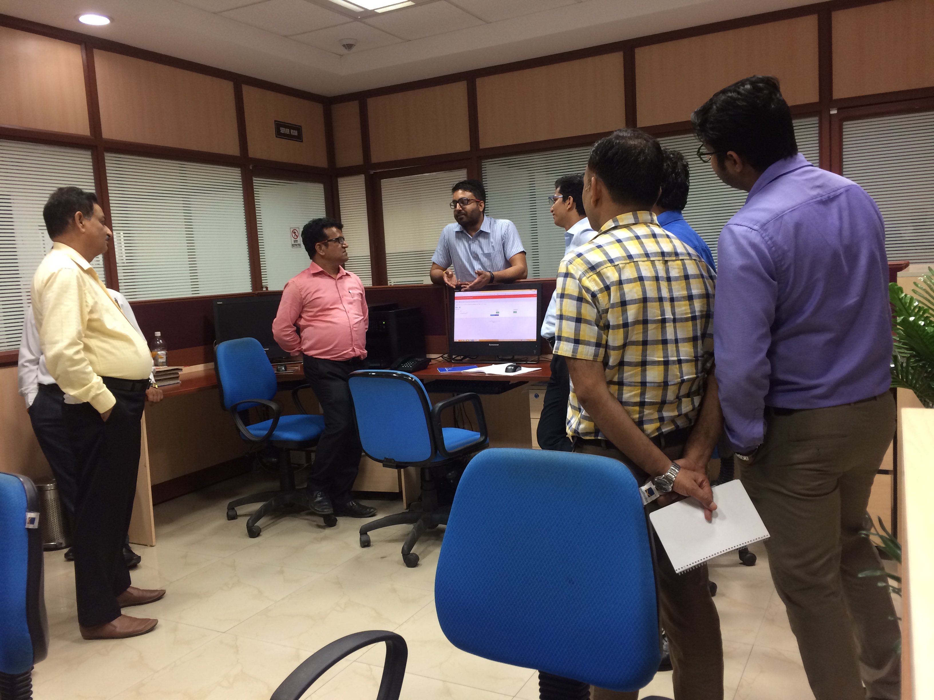 Technical session in progress